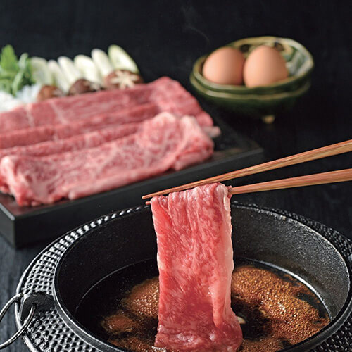 ＜牛一＞鹿児島黒牛 すき焼き用 ロース肉600g、モモ肉400g